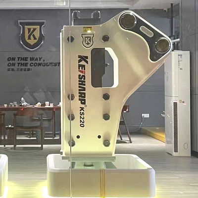 chất lượng  KS220 Side Type Hydraulic Breaker 140mm Chisel Diameter 400-550bpm for 20-27 Ton Excavator nhà máy sản xuất