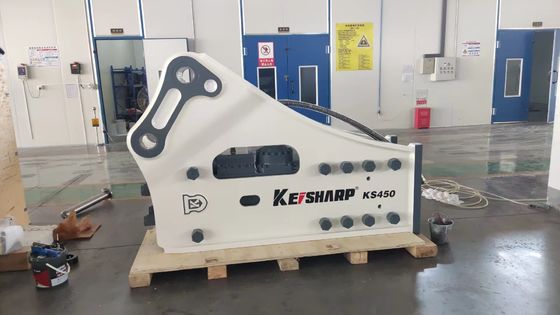 KS450 Side Type Rock Hydraulic Breaker Machine Diameter Chisel 190mm