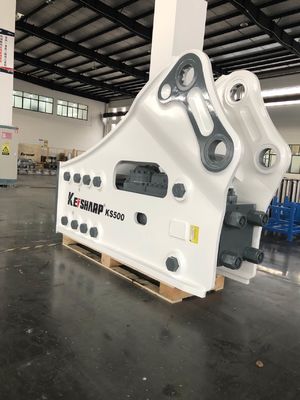 KS500 Hydraulic Excavator Breaker Side Type 195mm Diameter Chisel