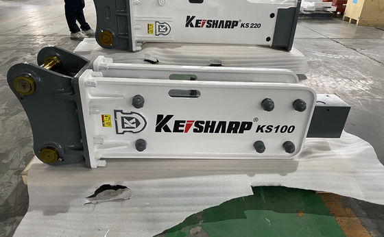 Máy đào KS100 Máy phá đá thủy lực loại đầu 75mm Chiel Diameter