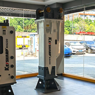 140mm chisel KS220 Fast Delivery Spot Excavator Hydraulic Breakers cho công việc phá hủy của bạn