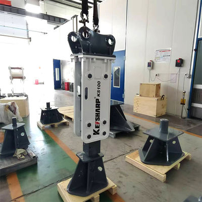 Máy đào KS100 Máy phá đá thủy lực loại đầu 75mm Chiel Diameter
