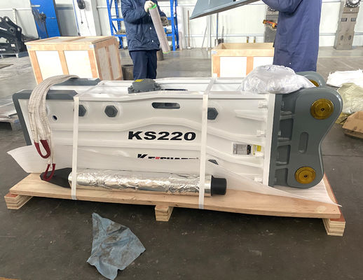 KS220 Máy đào thủy lực loại hàng đầu Máy phá đá ISO được phê duyệt