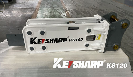 KS120 Bucket Excavator Breaker Các loại đầu tiên Cap gắn Breaker cho hiệu suất công việc phá hủy