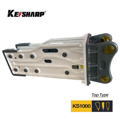 KS1000 loại hàng đầu Hydraulic Breaker 255mm Chisel Excavator Rock Breaker