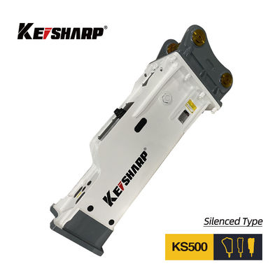 195mm chisel KS500 Excavator Hydraulic Breakers cho các dự án phá hủy