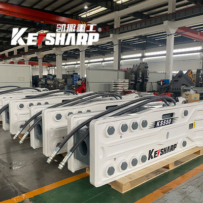Máy khoan loại cao nhất Máy đập thủy lực ISO45001 Được phê duyệt