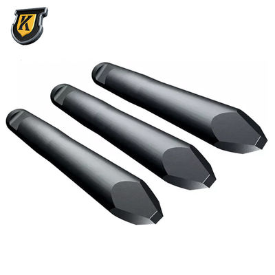 Chisel đường kính 195mm cho xây dựng trên máy đào 50-60ton và bộ khoan khí nén