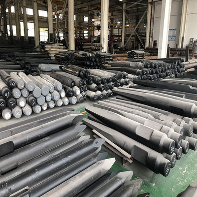42crmo Xây dựng thủy lực búa chisel Sb121 Jack búa chisel cho lái đống