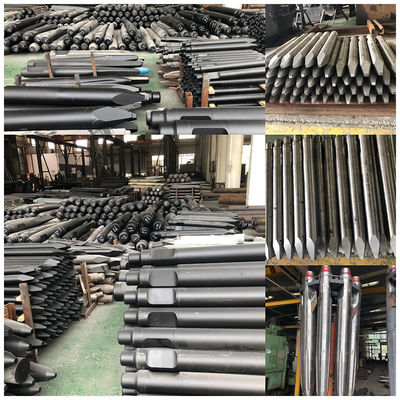 1200mm Hydraulic Hammer Chisel Excavator Phần cho xây dựng