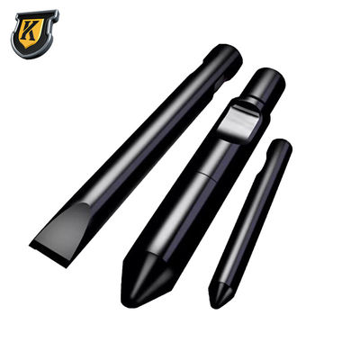 1650mm tổng chiều dài K200 Chisel cho 65ton và 55ton Excavator Hammer Drill Rod Pin