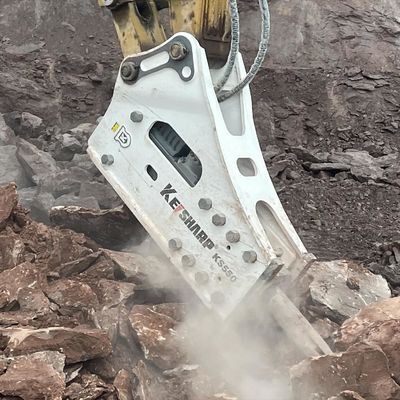 Độ kính 200mm Chisel KS550 Hydraulic Rock Breaker Side Type
