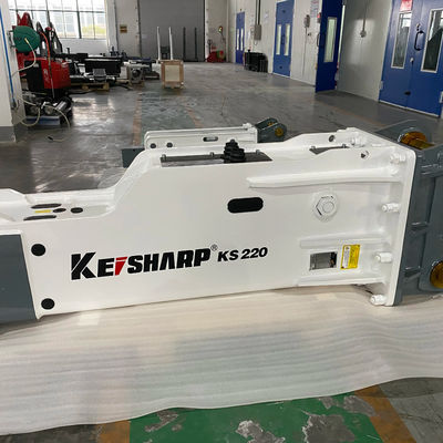 Các bộ phận của bộ ngắt thủy lực cho trường hợp 580 và hiệu quả đường kính của chisel 140mm