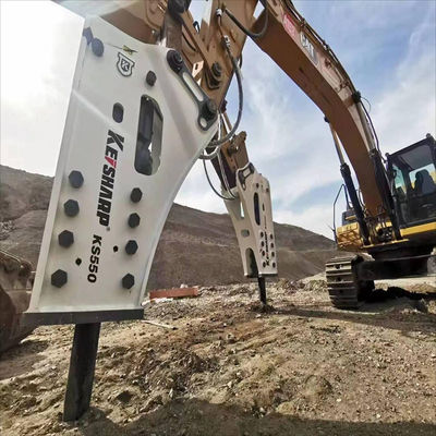5500Kg KS550 Heavy Hydraulic Rock Hammer Breaker OEM có sẵn