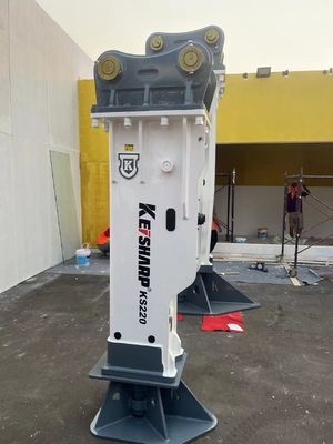 Các bộ phận của bộ ngắt thủy lực cho trường hợp 580 và hiệu quả đường kính của chisel 140mm