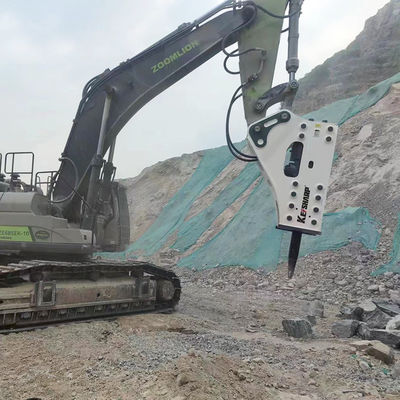 220mm Bush Rock Air Pecker Hydraulic Hammer Breaker cho máy đào Jack
