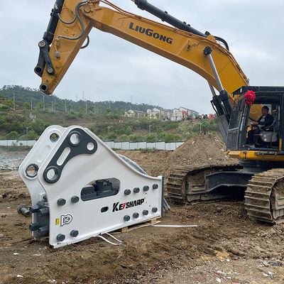 220mm Bush Rock Air Pecker Hydraulic Hammer Breaker cho máy đào Jack