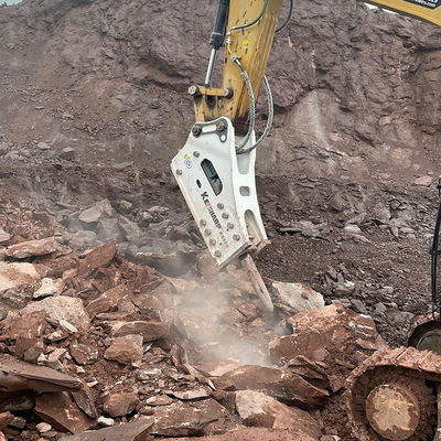 CE chứng nhận tác động thủy lực Top Breaker đá khoan đính kèm cho đá nghiền
