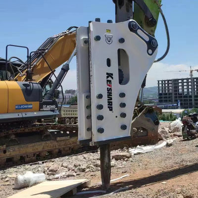 Tỷ lệ va chạm 150-300 bpm Máy phá đá thủy lực Bộ ống dẫn Tka cho máy đào Hitachi