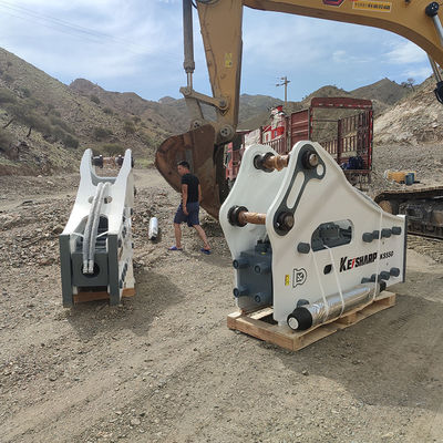 1660Mm Độ dài chuyển động Hydraulic Breaker với thiết kế chống mòn và trọng lượng nhẹ