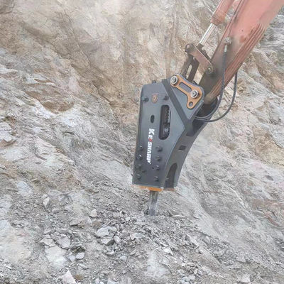 KS450 Kháng mòn Hydraulic Hammer Rock Breaker cho máy đào 5250 kg