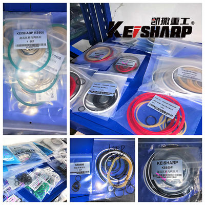 Keisharp Excavator Hydraulic Seal Repair Kit 850 Bộ sửa chữa niêm phong xi lanh phía trước