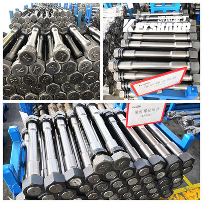 Excavator Hydraulic Breaker Side Bolt / Cross Bolt Vật liệu thép đúc