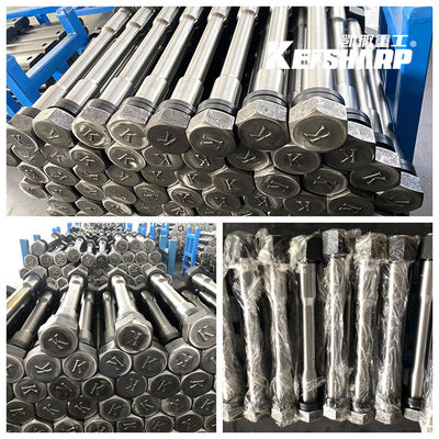 KS400 KS450 KS500 Hydraulic Rock Breaker Phân bộ thông qua Bolt