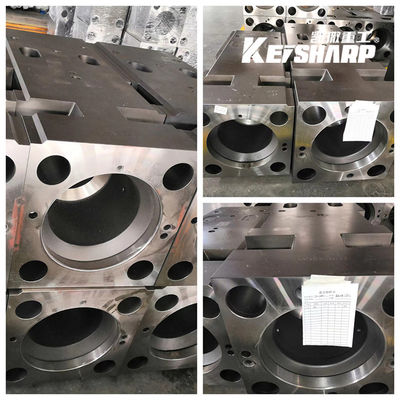 Thép đúc Hydraulic Breaker Cylinder thân xi lanh phía trước tùy chỉnh