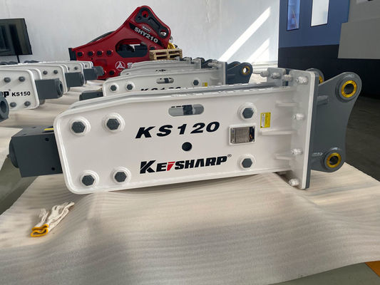 Máy đào KS120 Máy phá đá thủy lực loại trên 85mm Chiel Diameter