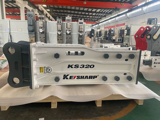 KS320 Top Type Rock Hydraulic Breaker Machine 155mm Diameter Chisel