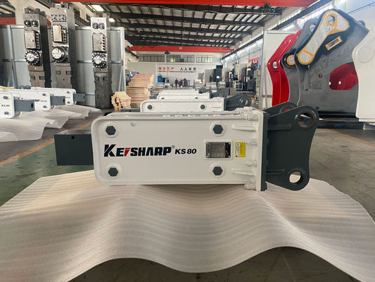 KS80 Top Type Rock Hydraulic Breaker Machine 68mm Chiesel Diameter