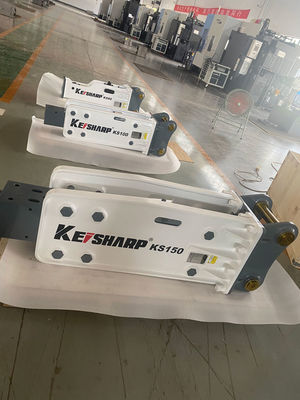 KS220 Top Type 140mm Chisel Excavator Stone Breaker Machine ISO được phê duyệt