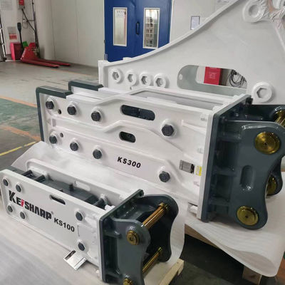 KS300 Excavator Hydraulic Rock Breaker Machine Top Type 150mm Diameter Chisel