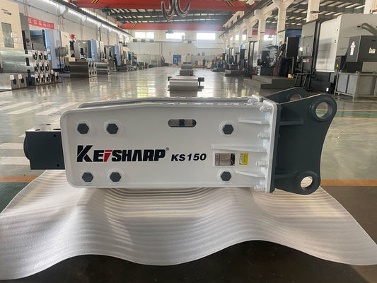 KS150 Excavator Hydraulic Rock Breaker Machine Top Type Diameter Chisel 100mm