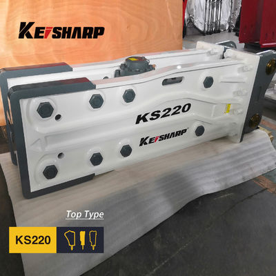 KS220 Máy phá vỡ thủy lực loại đá cao nhất 140mm Chiel Diameter