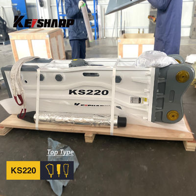 KS220 Máy phá vỡ thủy lực loại đá cao nhất 140mm Chiel Diameter